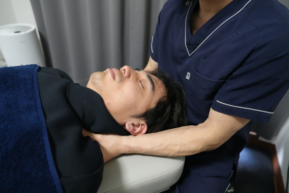 深部の筋肉に働きかける技術